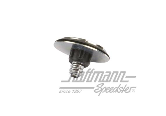 Tornillo decorativo, TAJCO, cromado, 12 mm                                                          