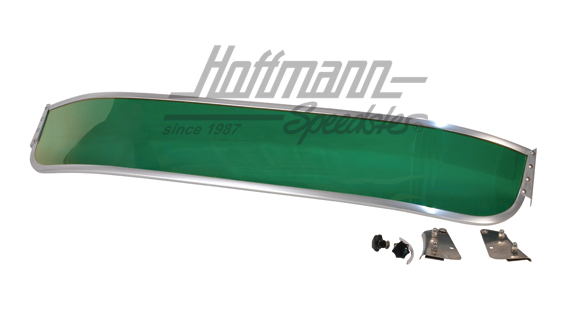 Visera parasol, Escarabajo Berlina, verde | 000 072 402 grün | 020-2161