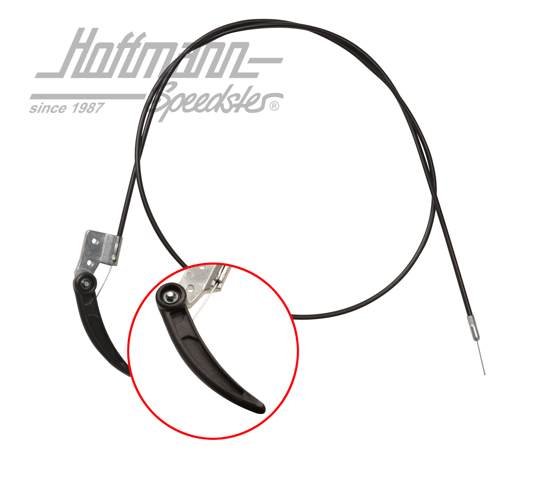 Cable de capot, anterior, 924/944, 76-83                                                            