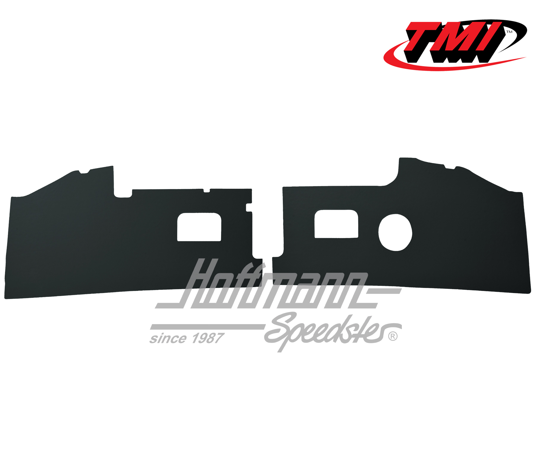 Revestimineto de panel frontal, 8.66-7.70, negro | 10-2121-11 | 098-0547-01