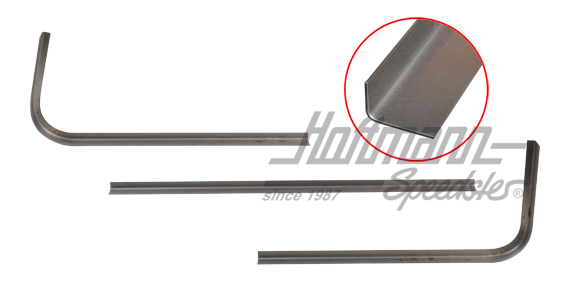 Chapa de reparación, marco del cristal, posterior, derecha | 333 000 350 | 390-0007-12