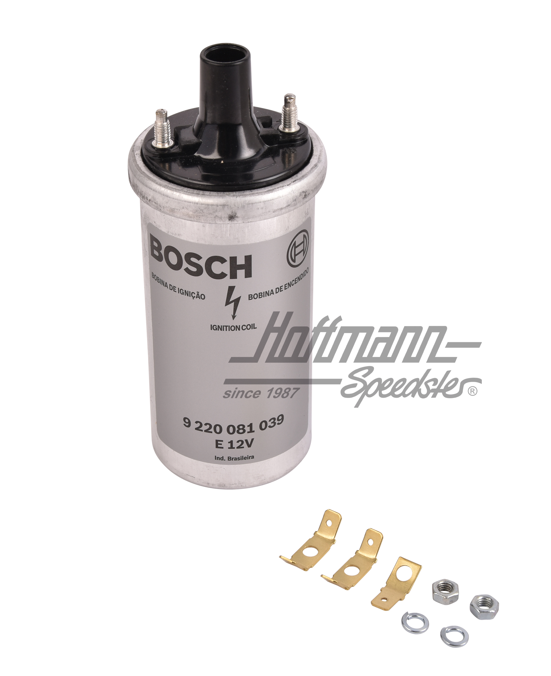 Bobina de encendido Bosch, 12 V, 3.4 Ohm, "plata" | 113 905 115 | 020-0400-05
