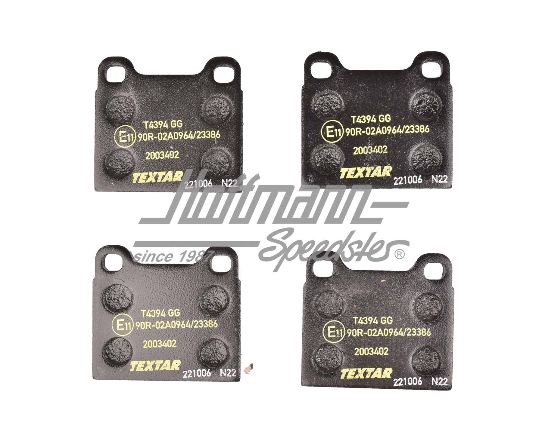 Pastillas de freno, anterior/posterior, Textar                                                      