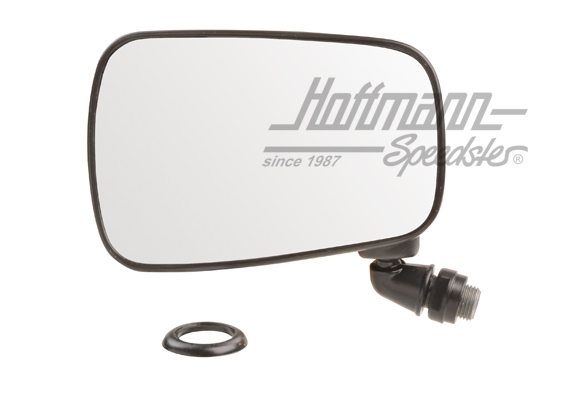 Retrovisor exterior, Berlina, plástico, negro, izquierdo | 113 857 513 DP | 045-9191