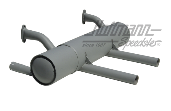 Silenciador de escape deportivo, 356 A, B, C, 1.6, 2 x 45 mm                                        