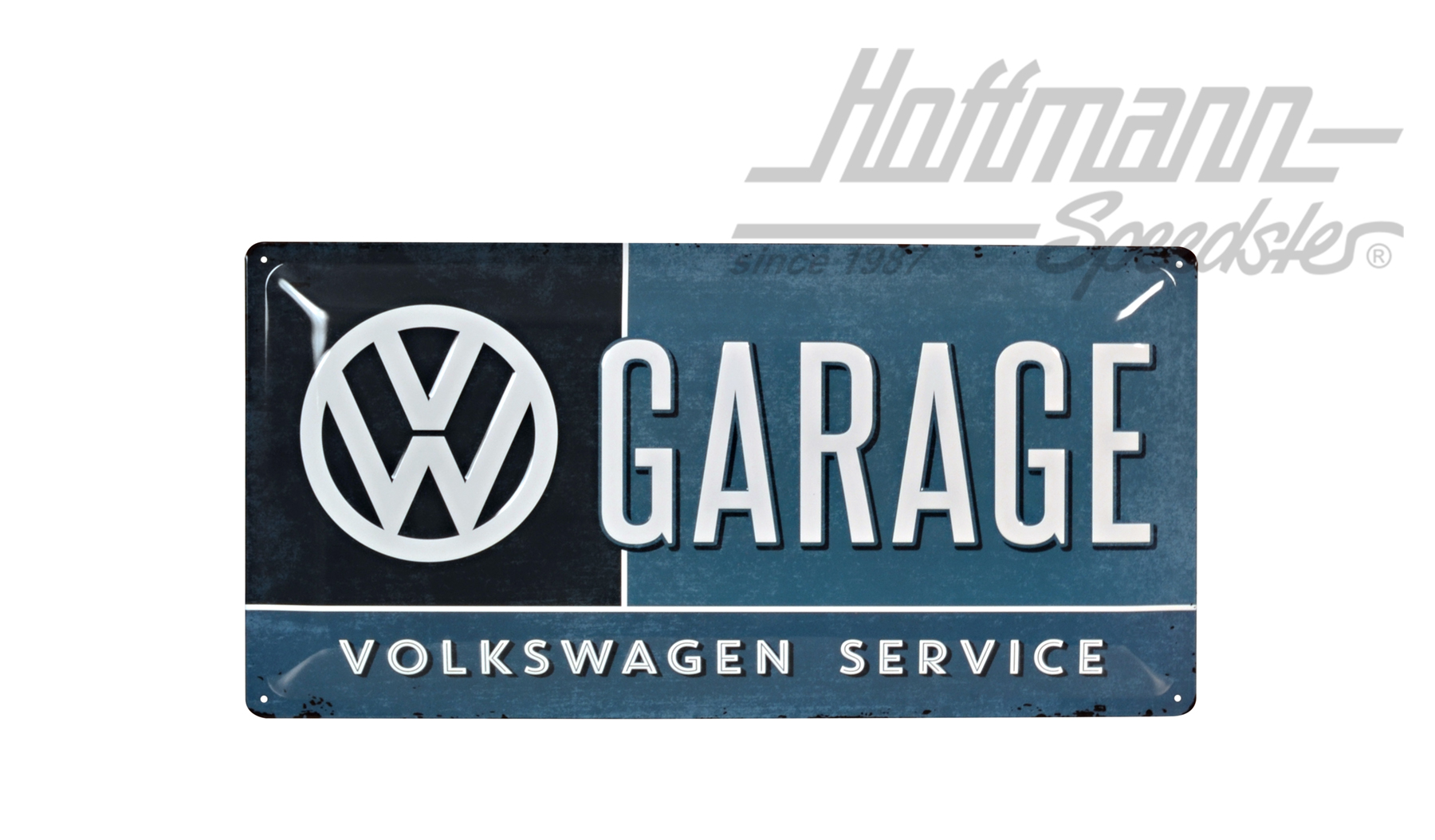 Placa de chapa, 500 mm x 250 mm, VW Garage | 27003 | 021-0176-82