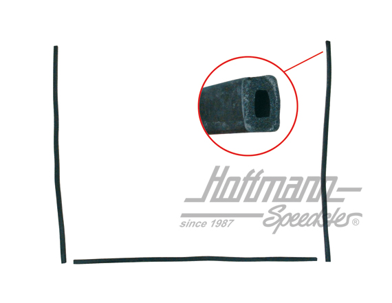 Junta de portón trasero, Furgoneta T1, 3.55-7.63 | 211 829 193 | 089-0379