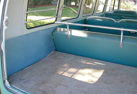 Jail Bars, banco de asiento posterior, Furgoneta T1 / T2, Style 2                                   