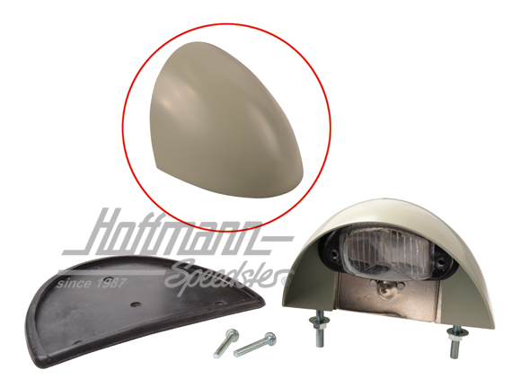 Luz de matrícula, completa, 57-63 | 111 943 111 B | 020-4475-60