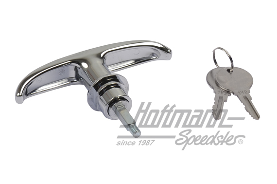 Cerradura de portón trasero, manilla en T, Calidad Superior                                         