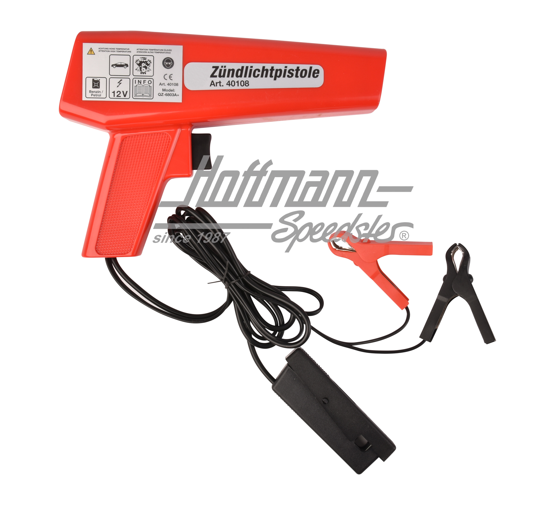 Pistola de encendido, 12 voltios                                                                    