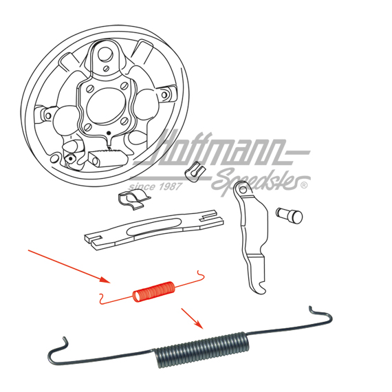 Resorte, fino, eje delantero/eje trasero | 113 609 309 B | 020-4069