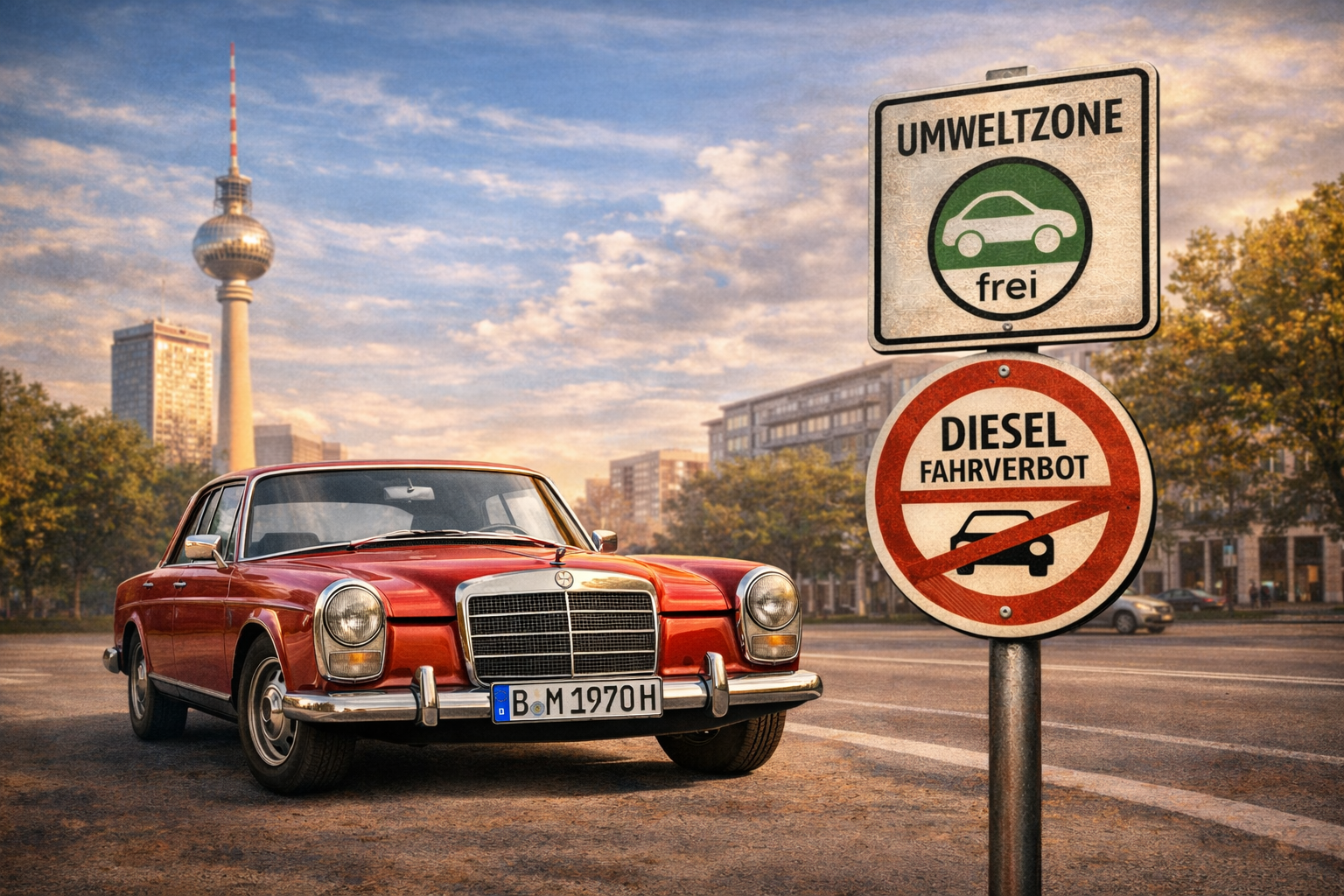 Coches clásicos en las zonas de bajas emisiones 2026: ¿Qué está permitido y dónde puede complicarse?