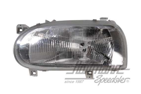 Faro, Golf 3, 93-, Hella, izquierda | 1AJ 007 235-231 | 219-3705-11