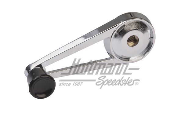 Manivela elevalunas, de serie, cromada, 911, 65-67 
                                               