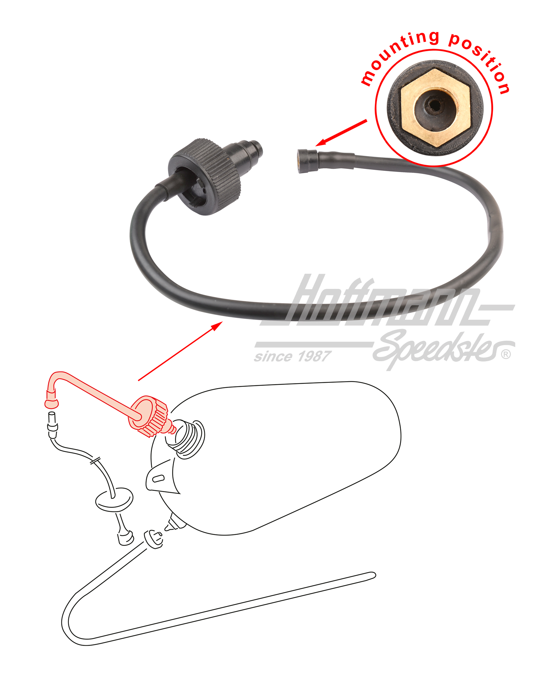 Tapón, depósito limpiaparabrisas
, 914/4                                                           