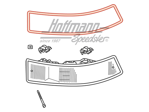 Junta, piloto posterior,  911, 65-68, derecha                                                       