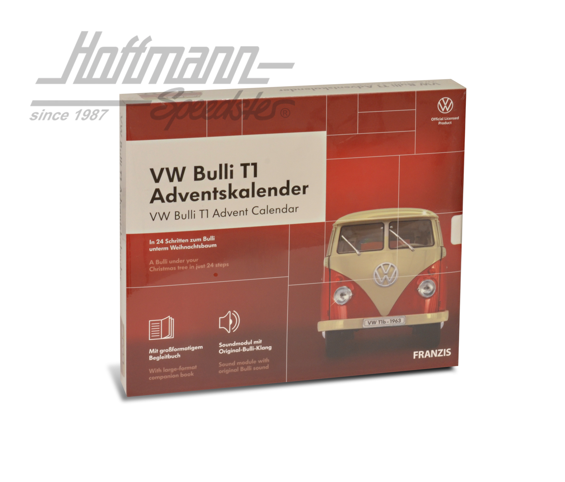 Calendario de Adviento Volkswagen Bulli T1, con Furgoneta T1 | 40 19631 167111-0 | 046-1210