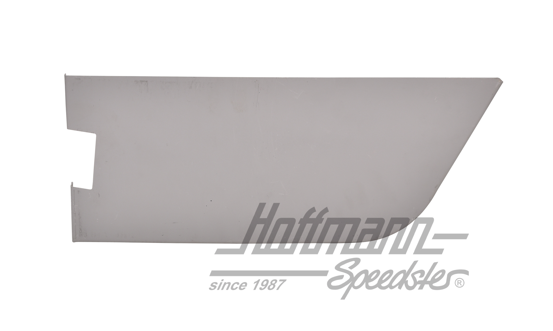 Chapa de reparación, puerta, inferior, -7.67, 160mm, izqda.                                         