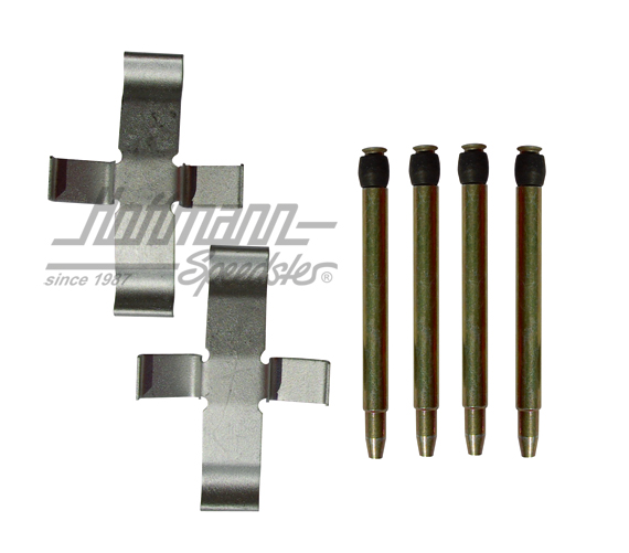 Kit de sujeción, pastillas de freno, ATE, 74-48 | --- --- --- | 160-4110-10