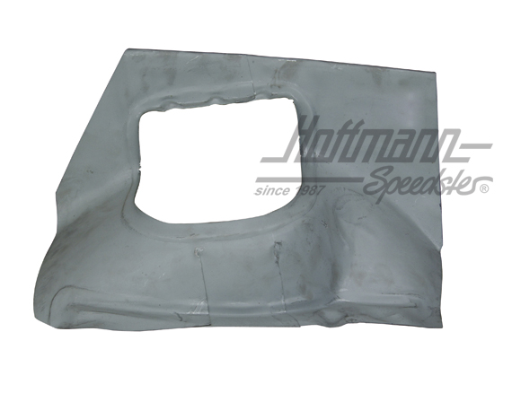 Chapa del tubo portarruedas, delantero, izquierdo                                                   