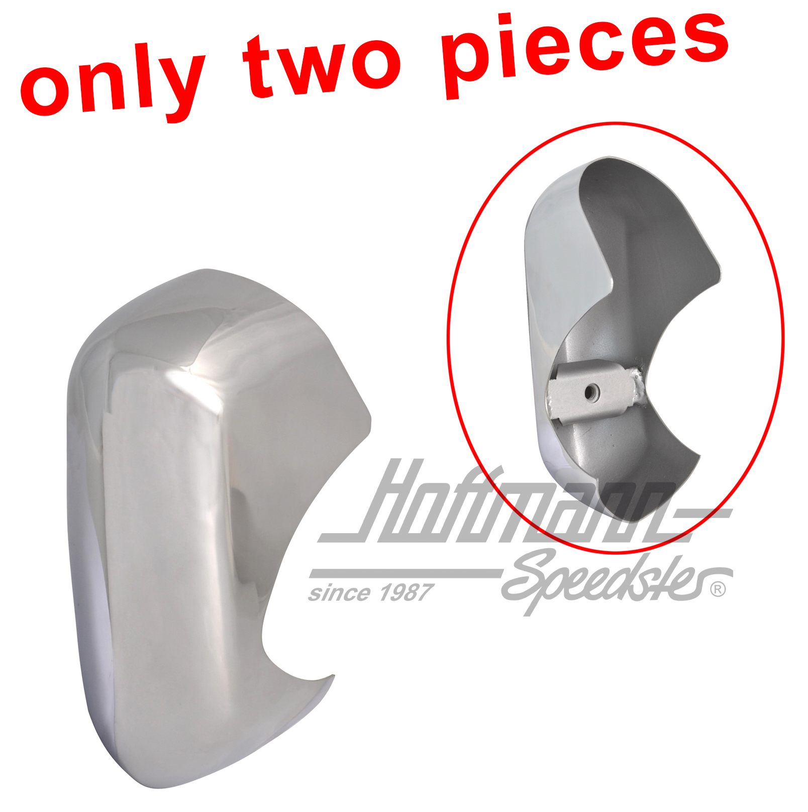 Tope de parachoques, anterior izquierdo / posterior derecho | 141 707 155 A | 060-6570