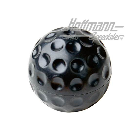 Pomo de la palanca de cambio, pelota de golf, negra | 113 711 141 D | 020-0035