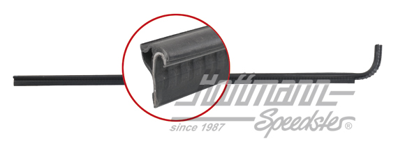 Junta de ranura, T3, izquierda exterior, para moldura | 255 837 703 | 350-3530-01