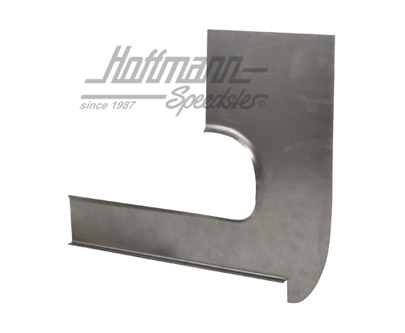 Chapa de reparación, guardabarros interior, al frente, -67, izquierda                               