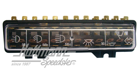 Caja de fusibles, 12 fusibles, 8.70- | 111 937 505 G | 020-1248-05