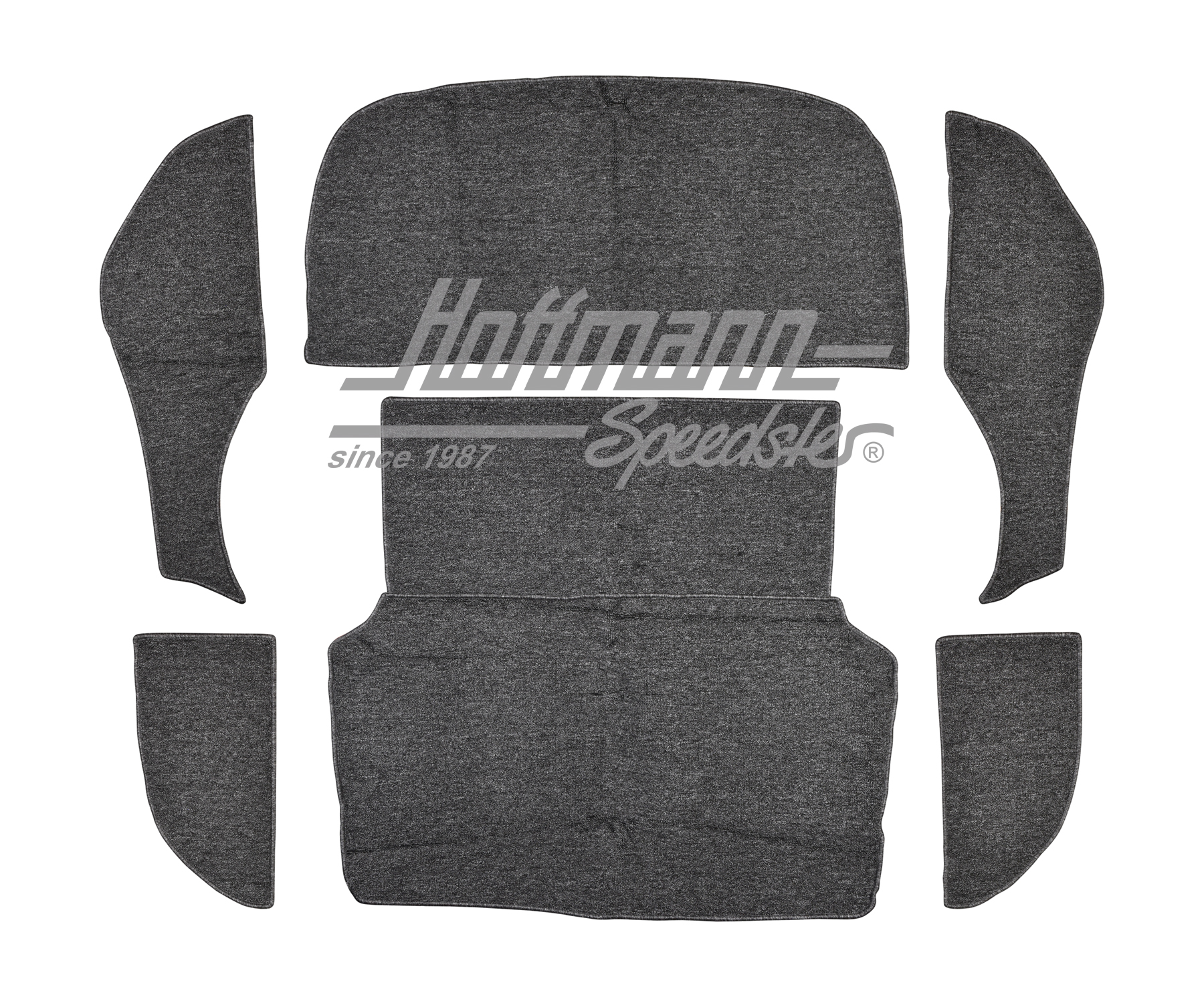 Juego de alfombras, maletero, posterior, Hatchback, gris | 34-R3136-407 | 069-9703