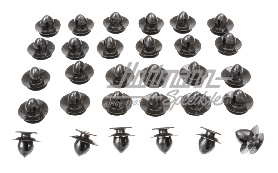 Paneles de puertas, Golf 1 Cabriolet, negro                                                         