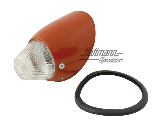 Intermitente, compl., -7.57 EE.UU., transparente, izqdo. | 111 953 041 C | 020-4456-61