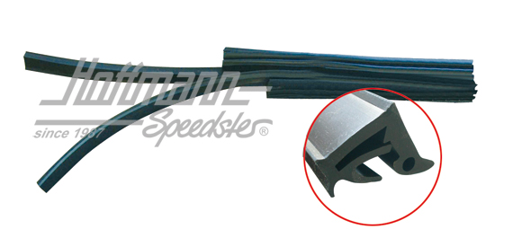 Junta entre capó y marco cromado, 8.64- | 151 871 357 C | 020-4860