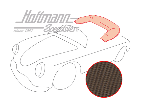 Funda  guardapolvo, 58-65, Sonnenland, marrón                                                       