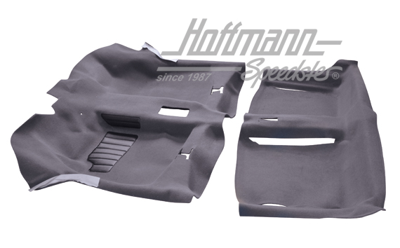 Juego de alfombrillas, Golf 1 Cabriolet, gris | CK5504 Grey | 180-3012-18