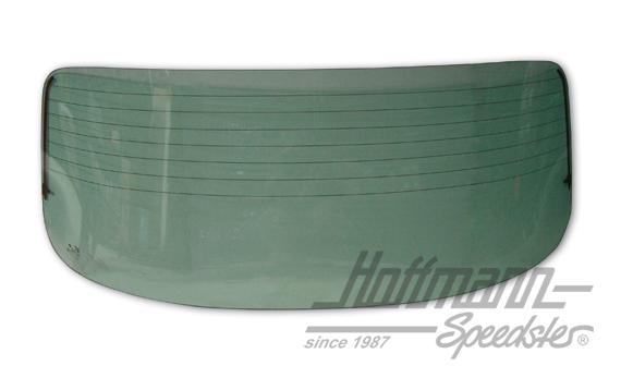 Luna trasera, Coupé, climatizada, verde | 143 845 501 B grün | 067-0523