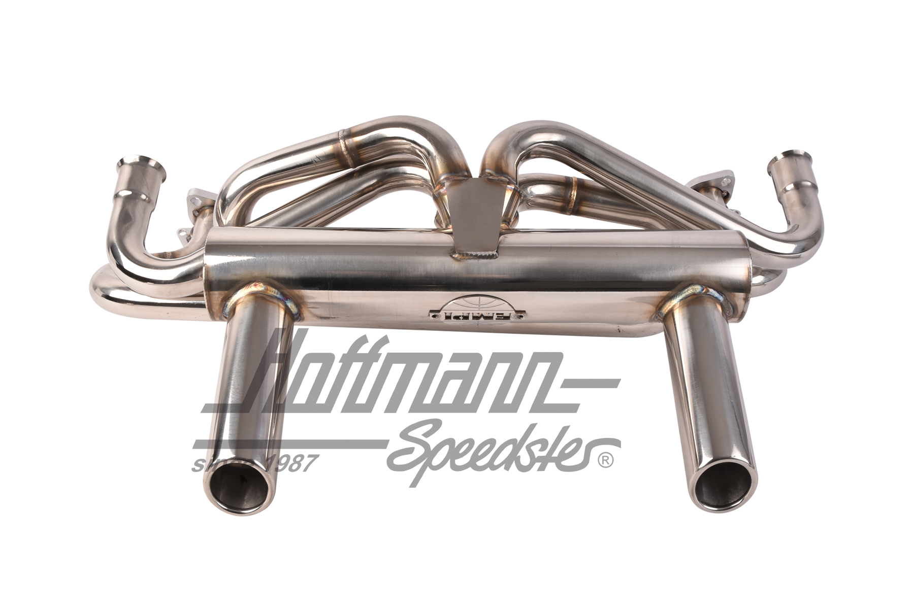 Escape deportivo, Sport-Style 2, acero inoxidable,                                                  