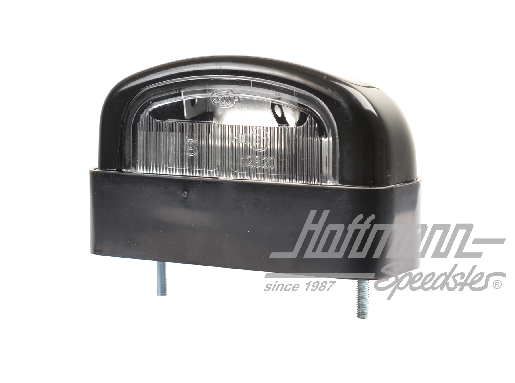 Luz de matrícula, negra, Hella (alta)                                                               