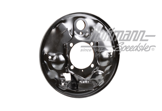 Placa de anclaje de freno, posterior, 64-67, izquierda                                              