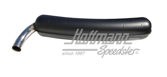 Escape deportivo, chapa de acero, 1 x 70 mm, 73-75                                                  