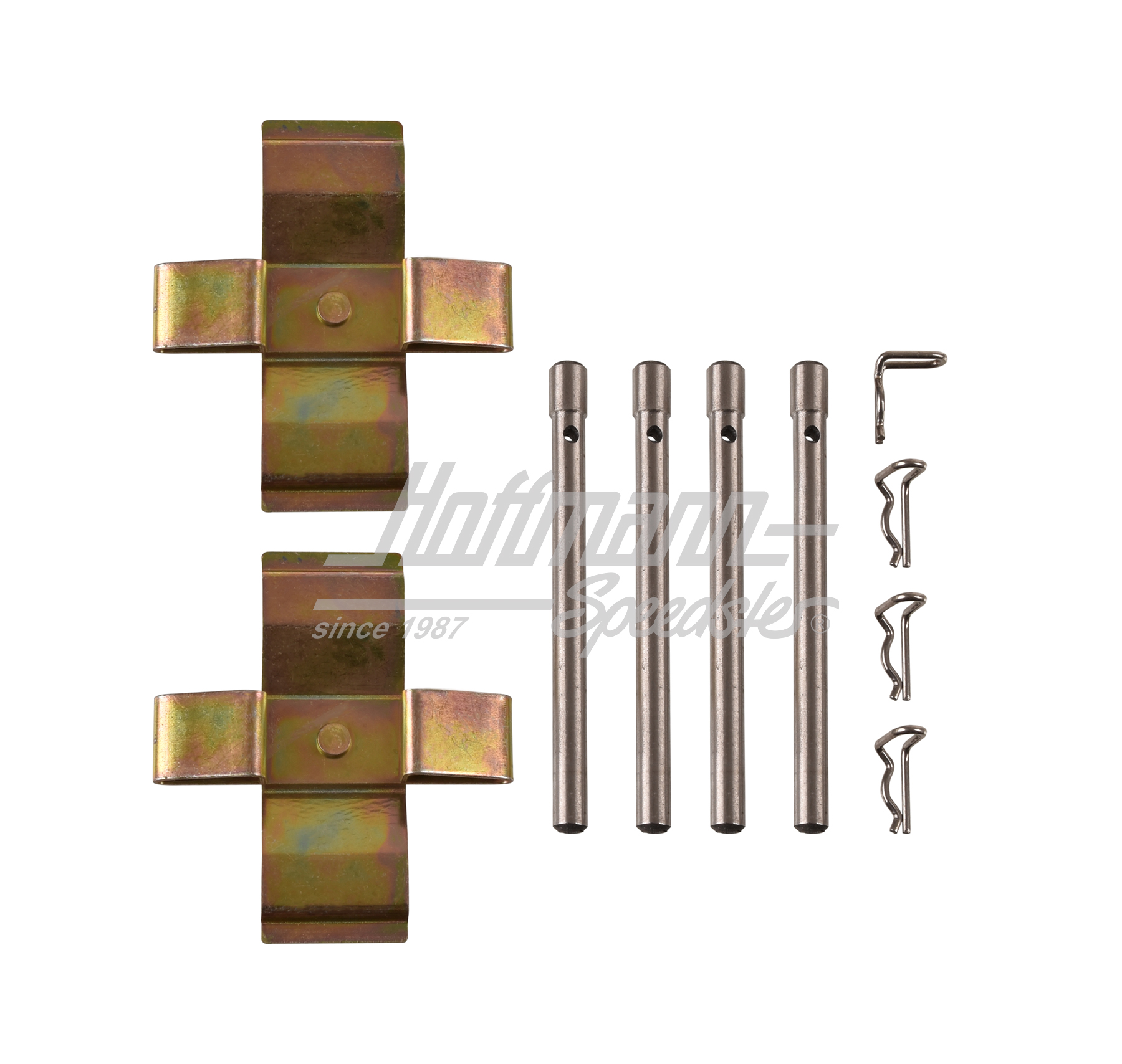 Juego de fijación, zapatas de freno, anterior | 911 351 951 03 | 522-1140-06