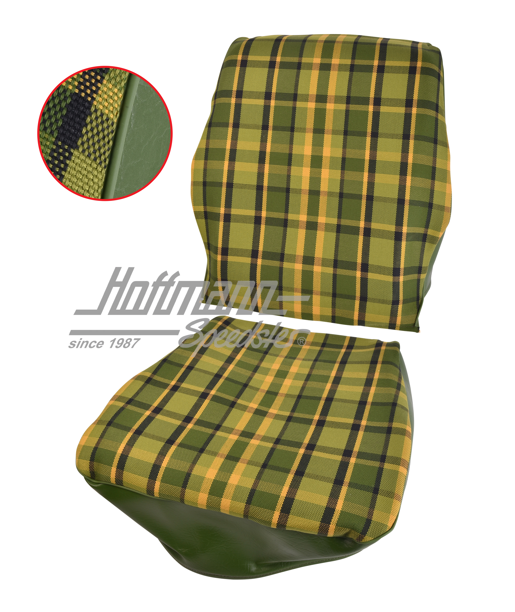 Funda para asiento, Westfalia, verde/amarillo, 74-79 |  | 098-0599-56