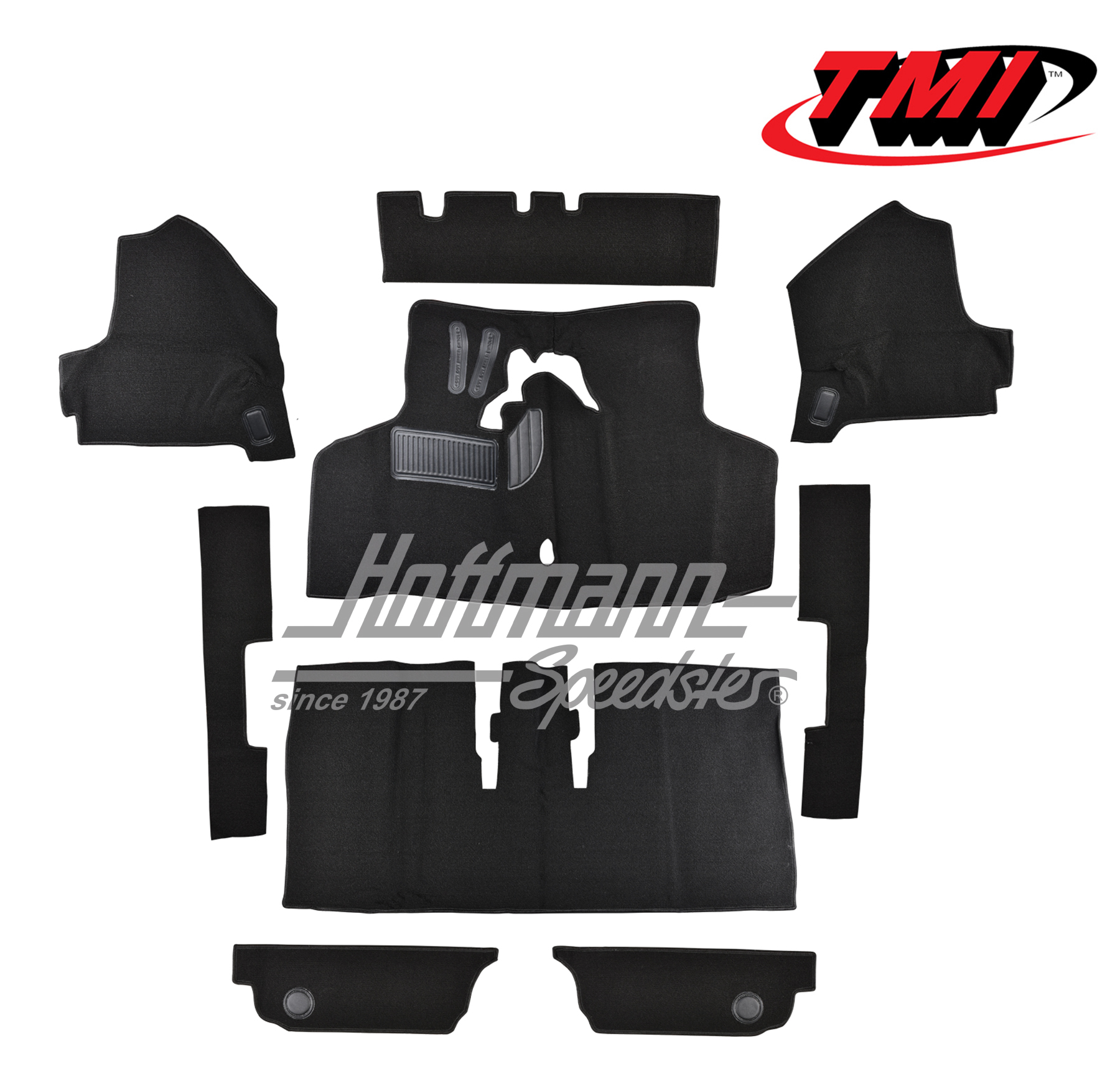 Juego de alfombrillas, Tipo 3, 4.61-7.67, negro | 34-F3029-301 | 069-9660