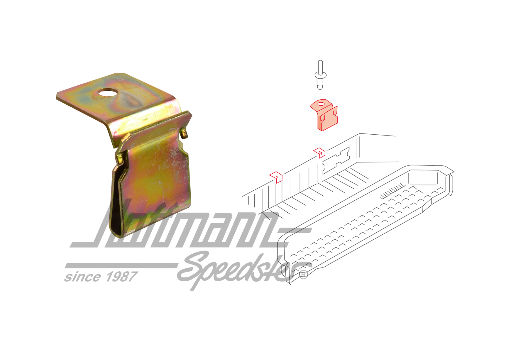 Clip, peldaño, puerta corredera
 | 701 863 727 | 408-2884-34