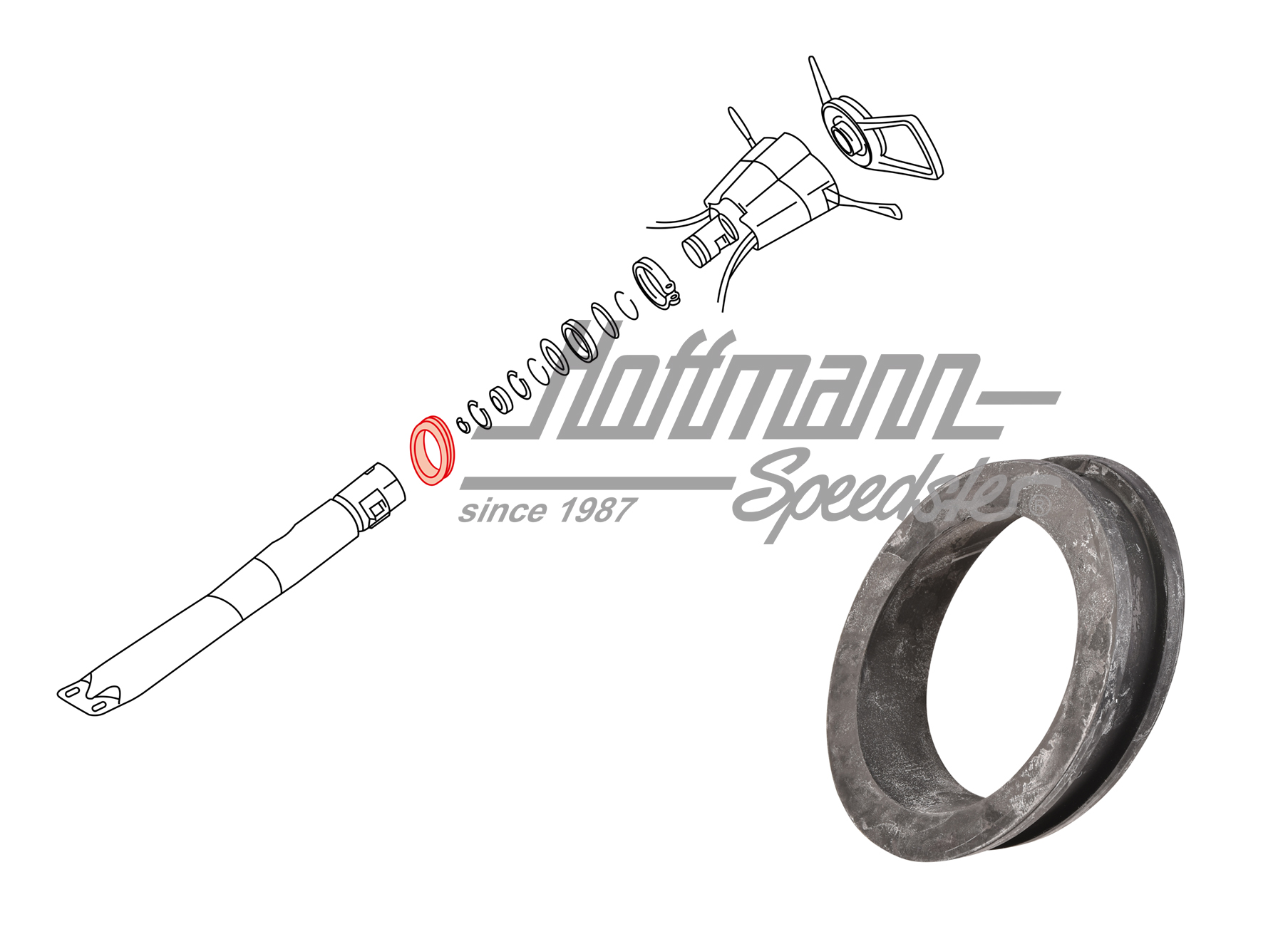 Junta, columna de dirección, 911, 65-67
 | 901 347 791 01 | 521-4590-30