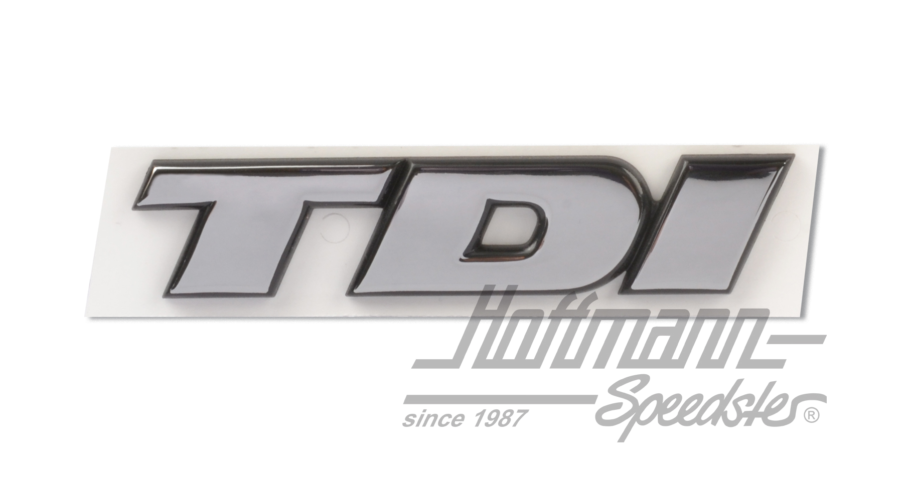 Logotipo, posterior, TDI, color plata | 701 853 675 B | 408-6573-18