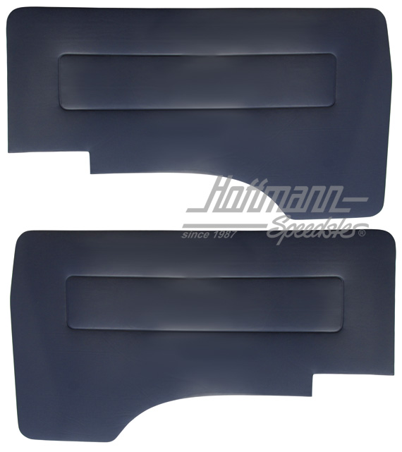 Revestimiento de puerta, delantero, Furgoneta T3, negro | 251 898 320 | 360-1150