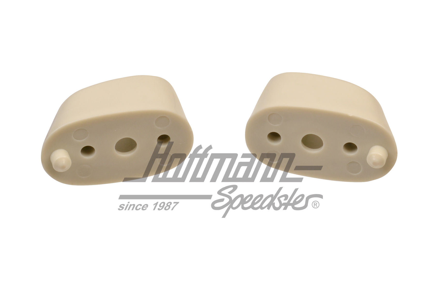 Clip de visera parasol, 64-67/67-79, blanco marfil                                                  