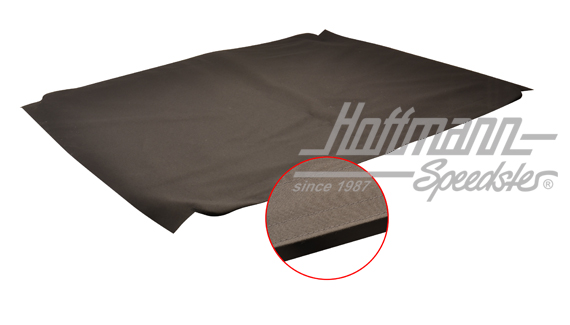 Funda de techo plegable, 56-67, Sonnenland, negra                                                   